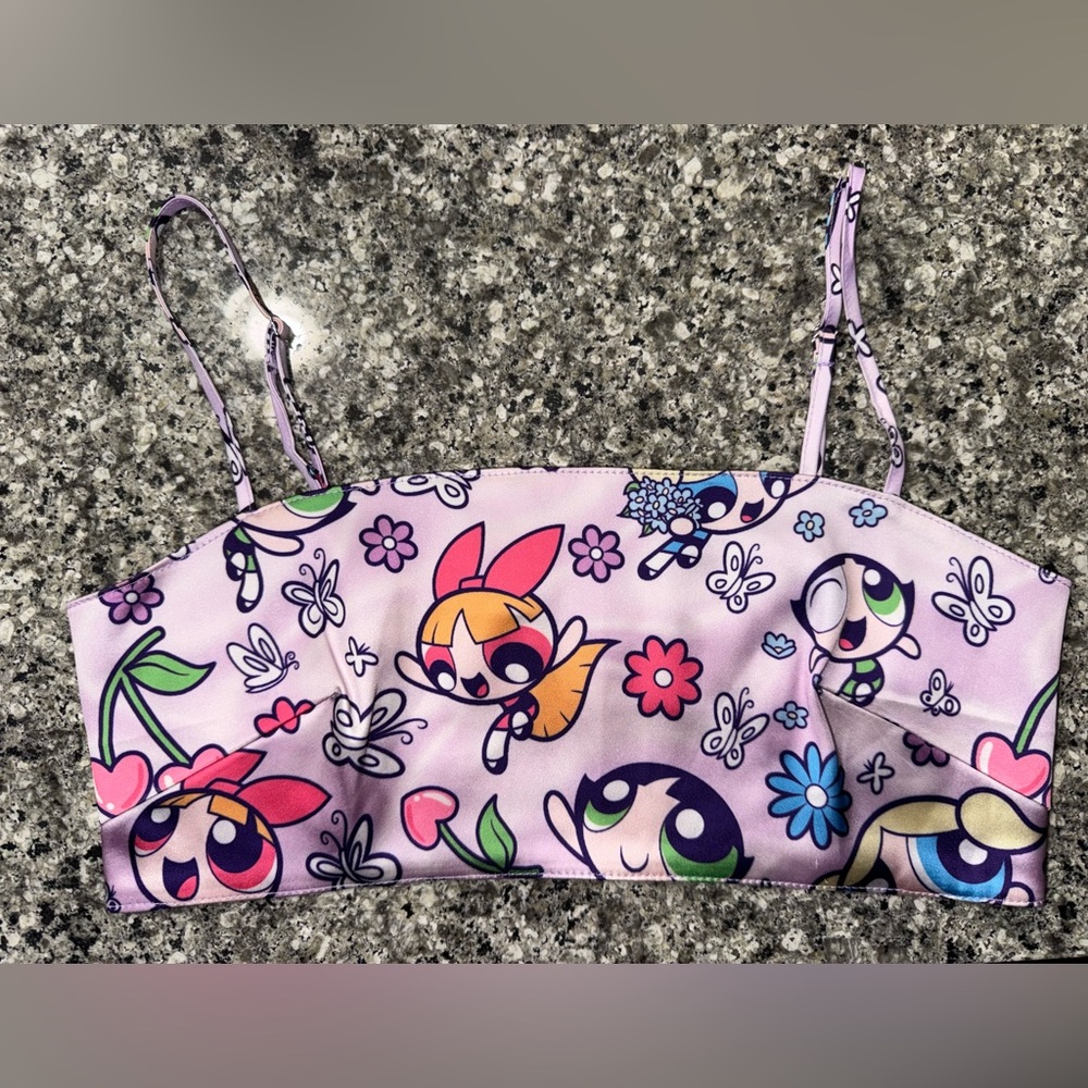 Dolls Kill x The Powerpuff Girls Collection Satin Top size XS - Picture 6 of 9